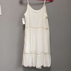 White Boho Sundress, Old Navy size XS - NWT